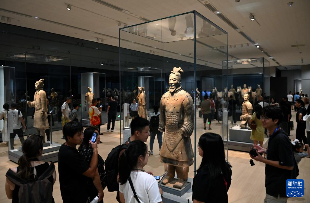 秦始皇陵考古發現展開幕 諸多精品文物首次亮相